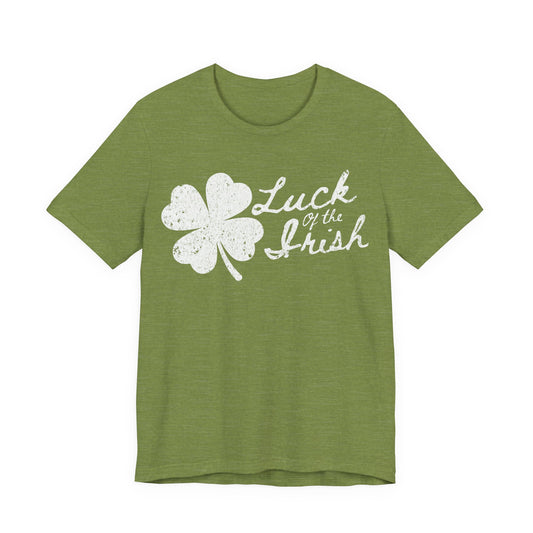 Luck of the Irish T-Shirt — Short Sleeve Tee